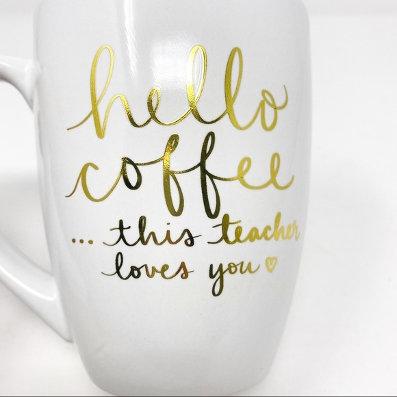 DAYNA LEE Gift for Teacher Mug "hello coffee” Mug - Picture 1 of 8